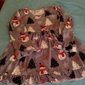 Winter/Christmas Boutique Dress